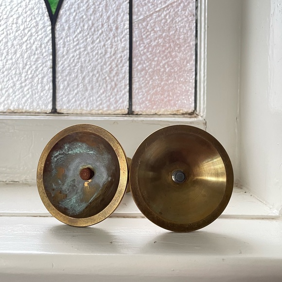 Bronze candle sticks - Picture 5 of 5